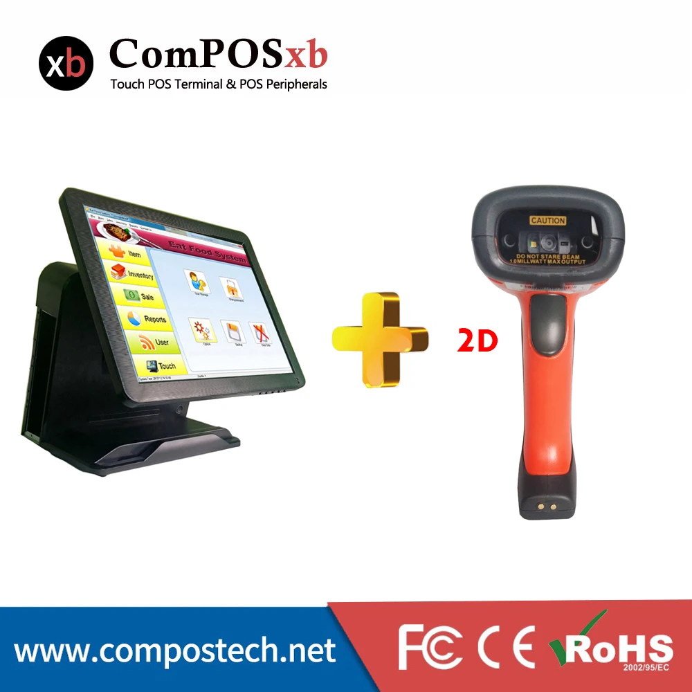 

2GB Memory 5 wire touch screen with 2D barcode scanner for express delivery