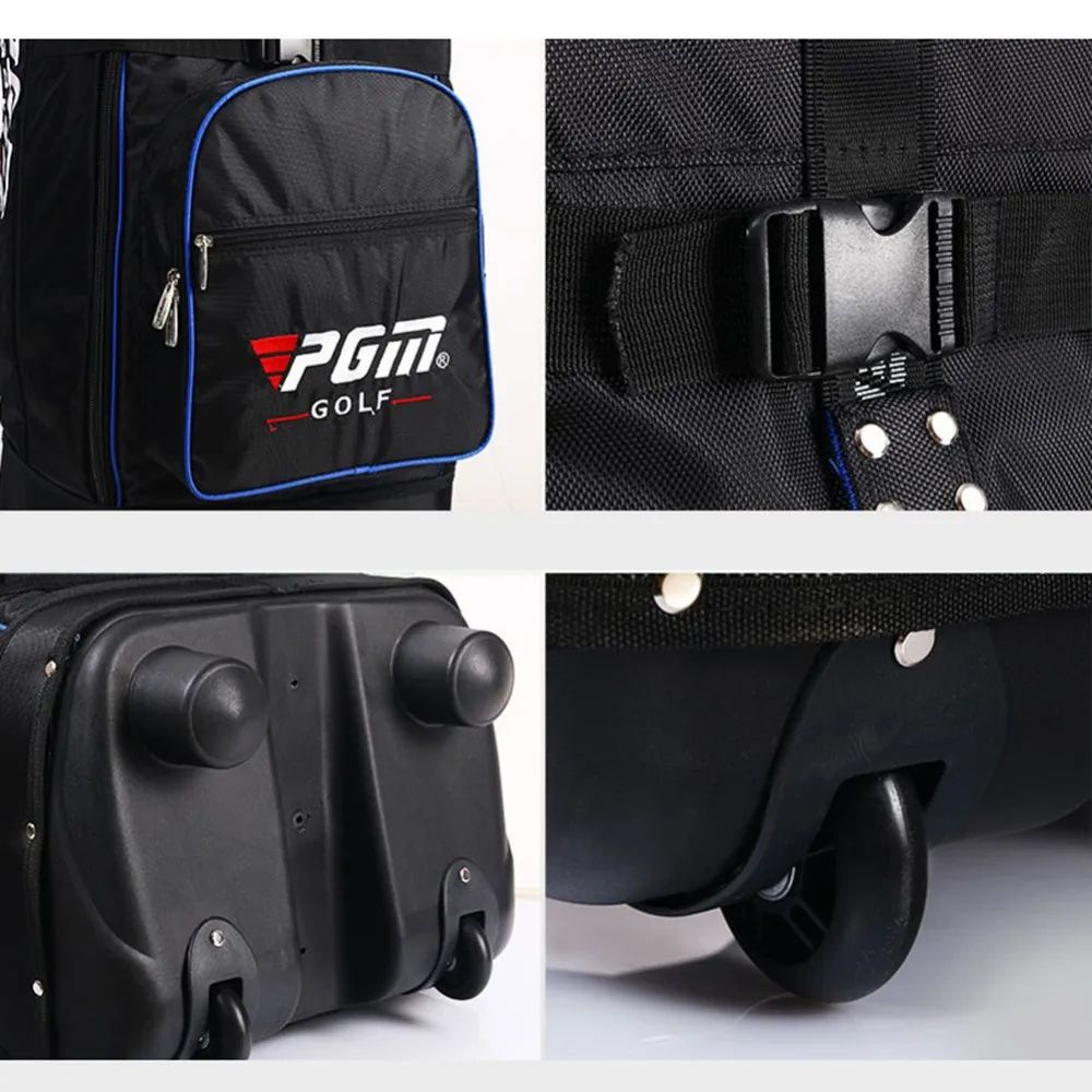 Pgm брендовая авиационная сумка для гольфа, водонепроницаемая нейлоновая Большая вместительная сумка для гольфа, практичная складная дорожная сумка для самолета D0070