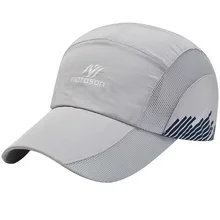 Женская Мужская спортивная бейсбольная сетка велосипедная шапка козырек быстросохнущая шляпа анти-УФ рыбалка кемпинг Беговая Кепка