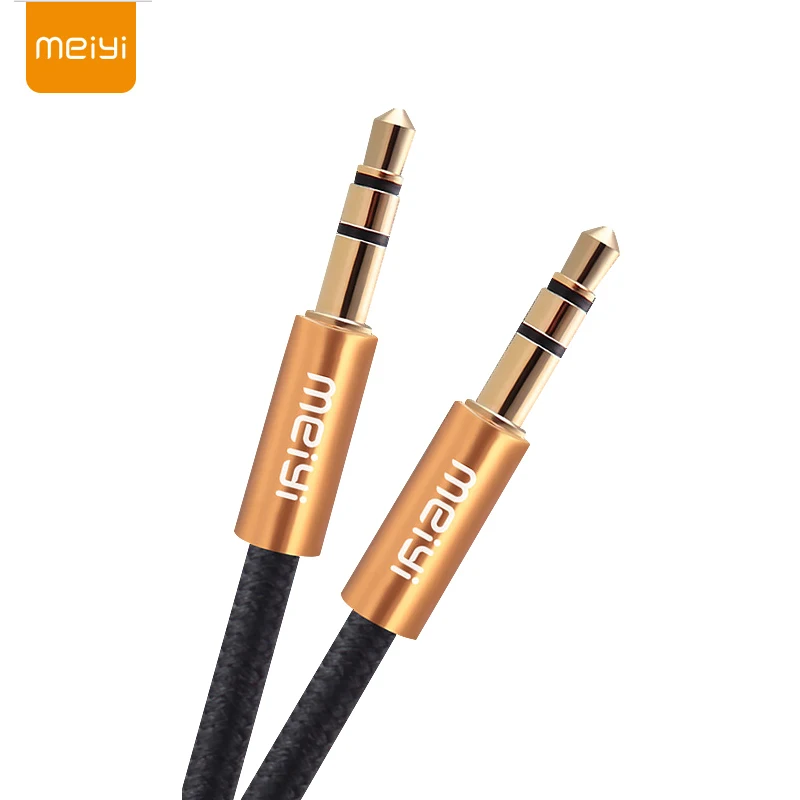 MEIYI 3.5 mm Jack Aux Audio Cable Male to Male Car Aux Cable Gold Plated Auxiliary Cable for Car / iPhones / Media Players MEIYI 3.5 mm Jack Aux Audio Cable Male to Male Car Aux Cable Gold Plated Auxiliary Cable for Car / iPhones / Media Players