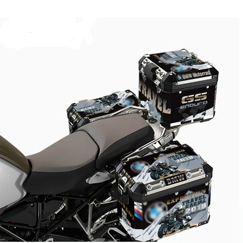 1 Набор наклеек на заднюю коробку для гоночного мотоцикла adventure global R1200GS F800GS