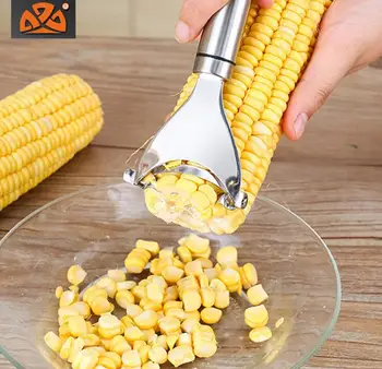 

Corn Splitter Kitchen Vegetable Corn Sharp Knife High Quality Stainless Steel Corn Knife Vegetable Tool Supply