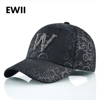 

Solid snapback hat for women letter baseball cap girl summer rhinestone hats unisex fashion hip hop cap trucker casquette