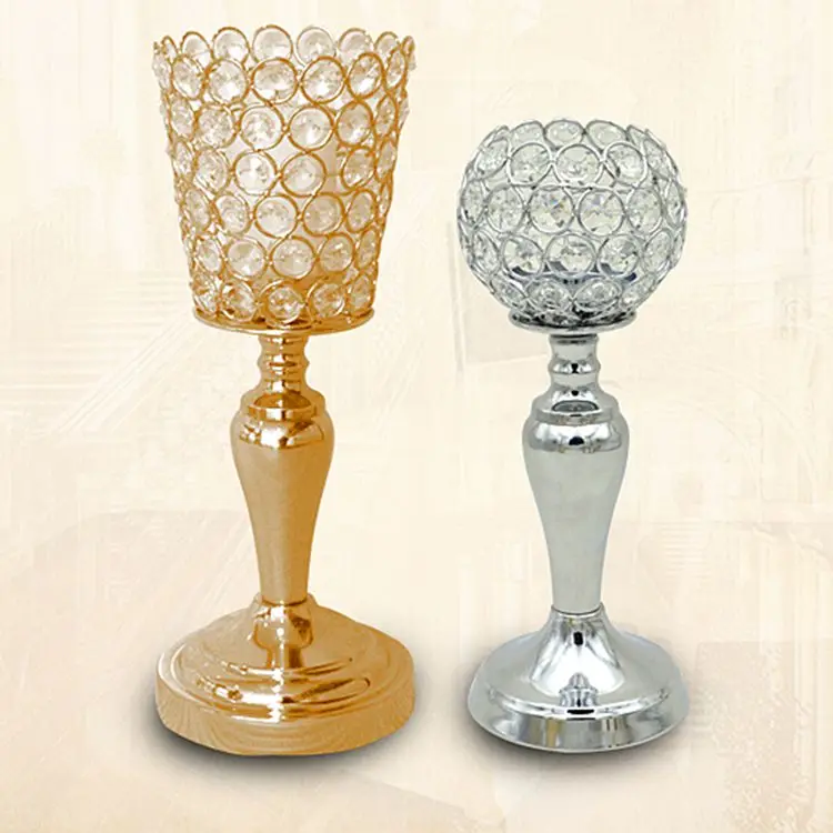 

Weeding Decoration Candle Holders Crystal Candlestick