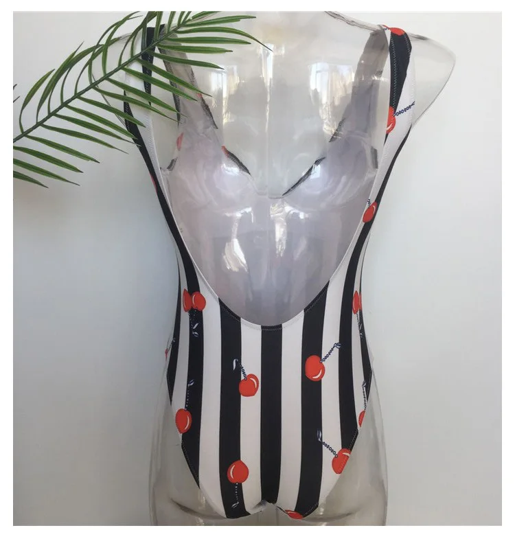 Black-and-white-stripes-backless-sexy-one-piece-swimsuit-V-shaped-bikini-cherry_06