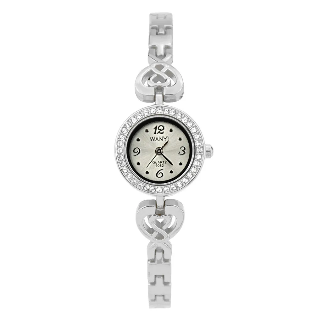 

Ladies Fashion Diamond Bracelet Watch Creative Gift Quartz Watch