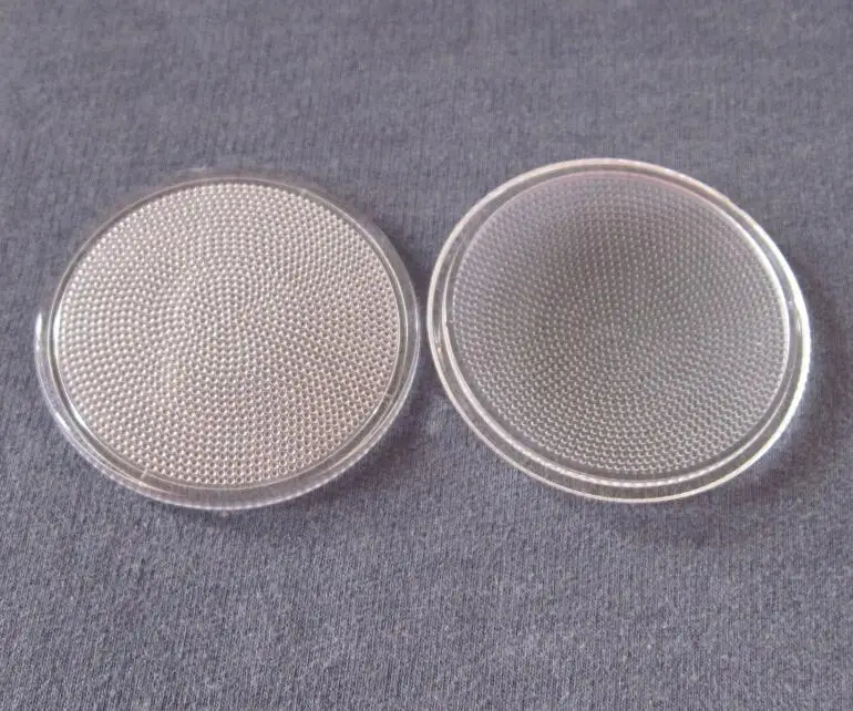 

KU-50 High quality Led Lens Cover, Diameter 50mm, Materials PMMA ,Transparent Color, Bead surface