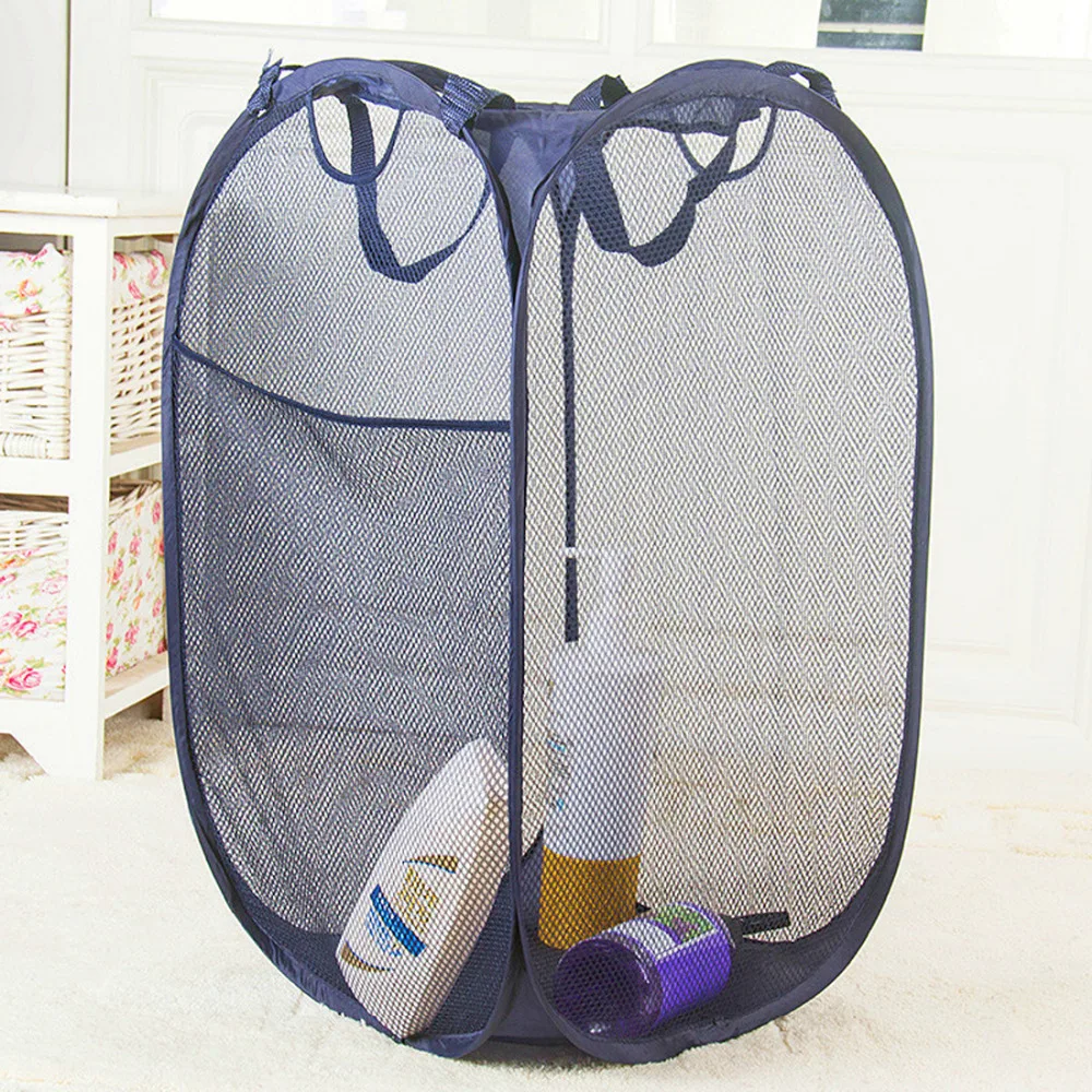 Buy Travel Mesh Storage Bags Foldable Polyester