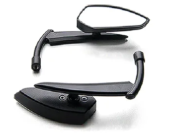 

Rear View Mirrors Pair For Honda VT Shadow Spirit Velorex Deluxe 600 750 1100