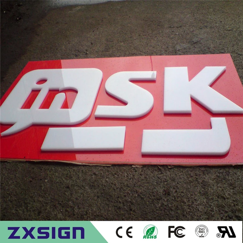 white acrylic letters05
