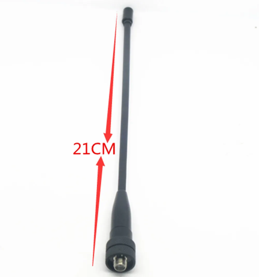 Двухсегментная антенна Walkie Talkie двухсторонняя 669C SMA Female для радиостанций BAOFENG BF888S