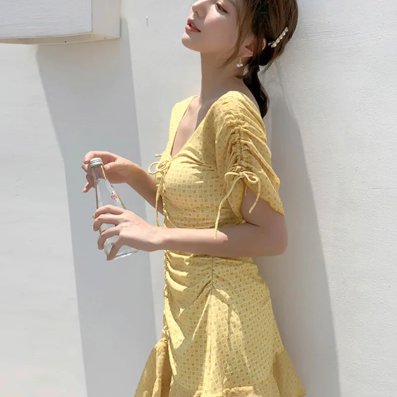 

One Piece Swimsuit Push Up Beachwear Beach Swimwear Womens One-Piece For Women Full Long Sleeve Sexy Backless Female Solid