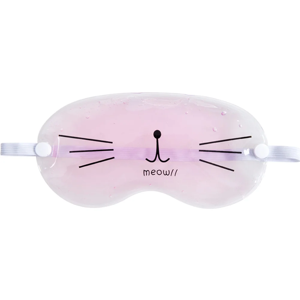 

Summer Eye Mask Relieve Fatigue Cooling Cartoon Sleep Ice Pack Eye Care Ice Gel Transparent