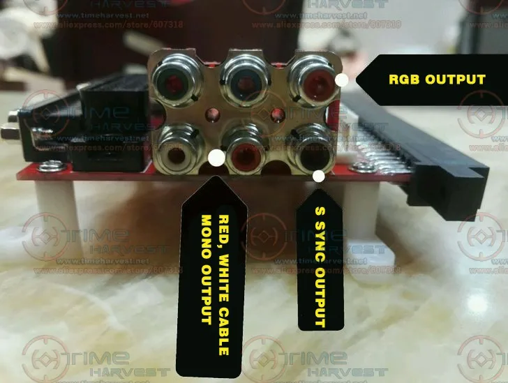 JAMMA к DB 15PIN Joypad Конвертация платы JAMMA CBOX конвертер с SCART выход для любой JAMMA аркадная игра PCB SNK материнская плата