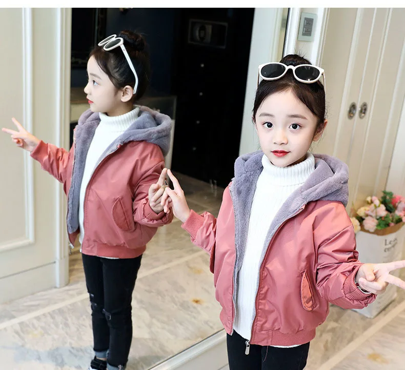 Fleece Teenage Children Coat Baby Girls Winter Coats Long Sleeve Clothes Thick Sports Toddler Jacket Hooded Kids Outerwear 2018 4 5 6 7 8 9 10 11 12 13 14 15 16 17 years big girls coat kids girls warm coat (10).jpg