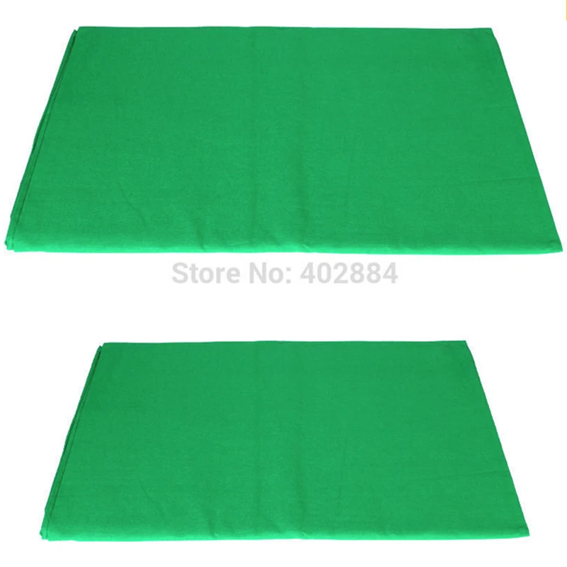 Photo lighting studio Chromakey green screen Muslin background backdrop 2X3M