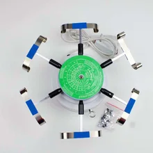 220 В автоматический испытательный прибор для проверки часов часы тестовая Машина-часы винты для шести часов в один раз ЕС вилка