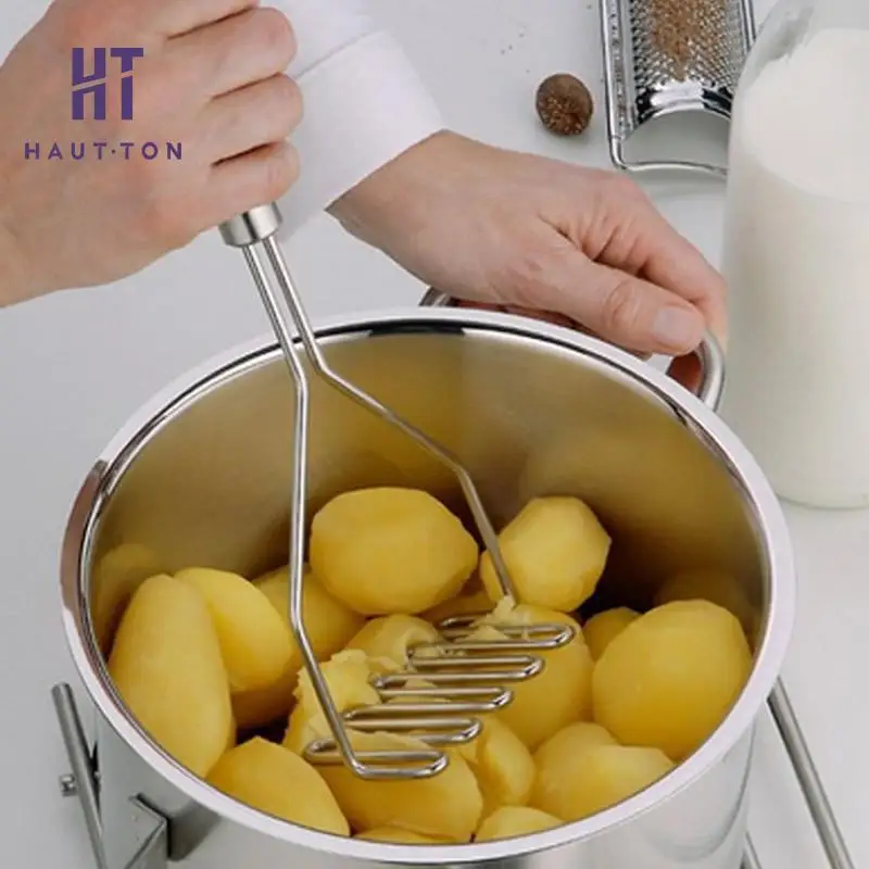Пресс-устройство для приготовления пюре из нержавеющей стали картофельный Ил машина для раствора давилка для картофеля давление давилка для картофеля устройство