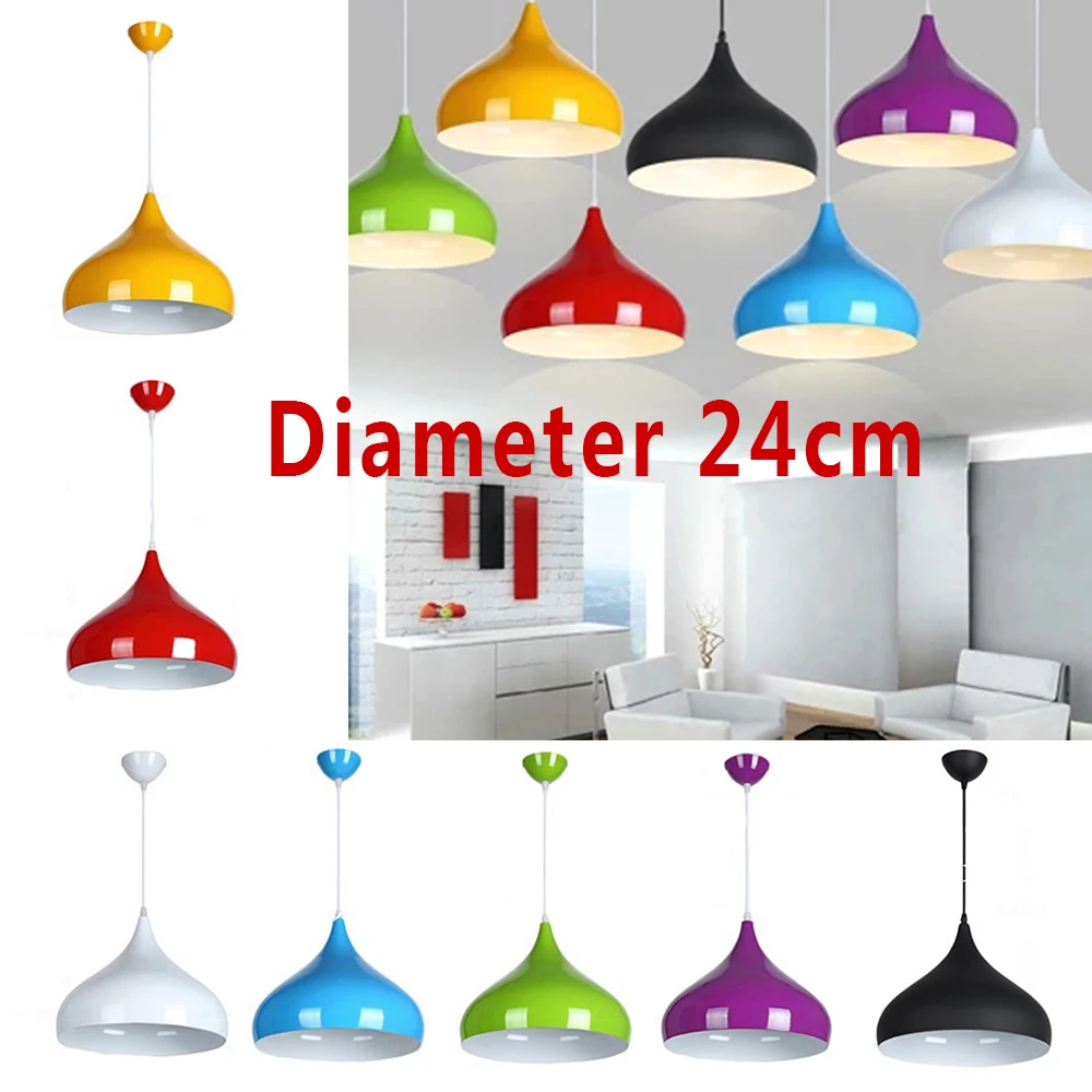 

Pendant Lamp Ceiling Lamp Decoration Restaurant Aluminum E27 Home Household Bar Cafe Light Fixture 24cm Lamp Chandelier