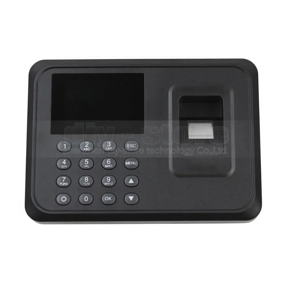Diykit USB биометрический Фингерпринта Часы Регистраторы сотрудников цифровые электронные Английский Голос читателя машины