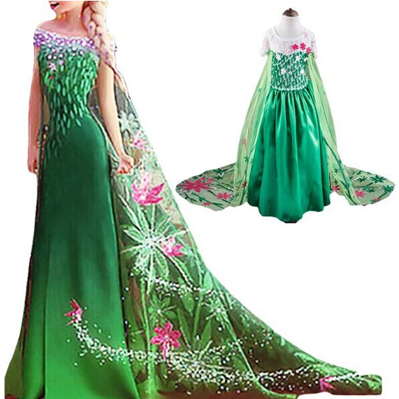 Girl Ciderella cosplay dress