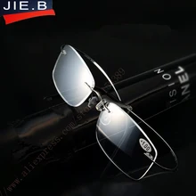 Отличные Rimelss с памятью титановые гибкие очки по рецепту очки для дальнозоркости очки для чтения