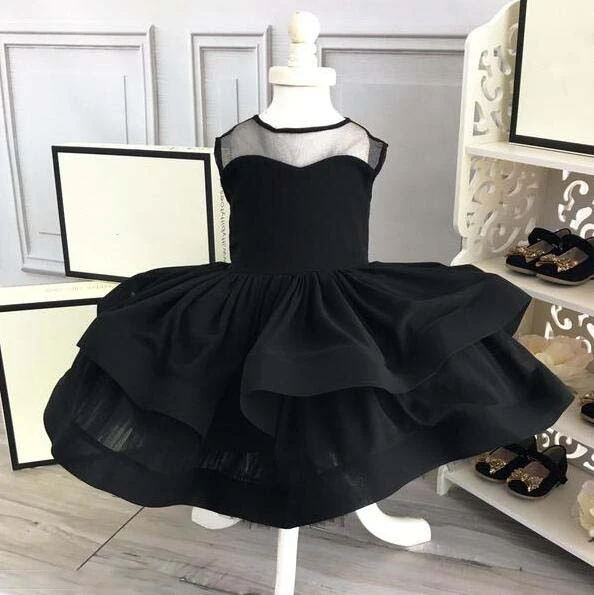 baby black gown