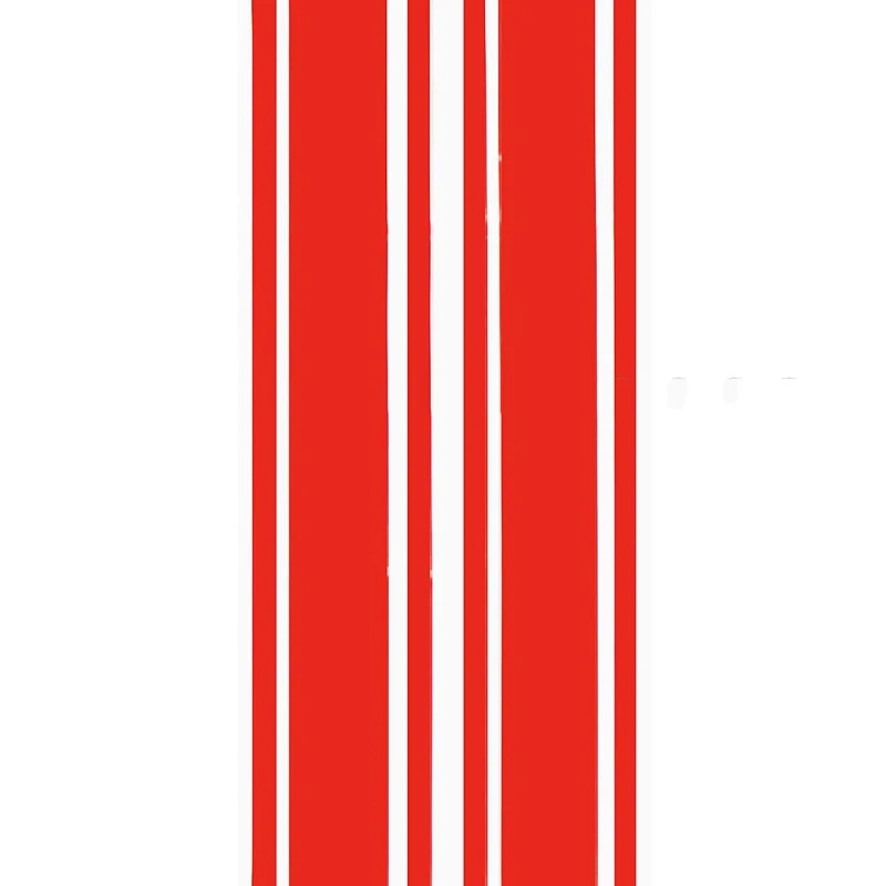 2pcs 183x8cm DIY Car Body Hood Vinyl Racing Stripe Pinstripe Sticker Decal
