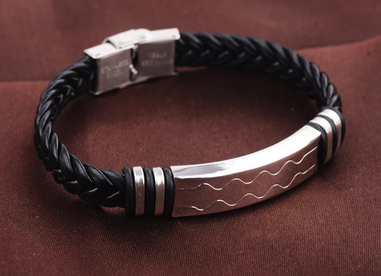 

Men And Women Simple Knitted Loom Bracelets Bangles Best Price Charm Men Jewelry Christmas Gift Wristband