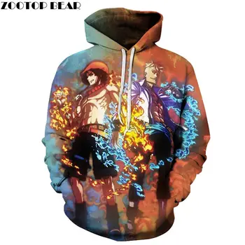 

3D Printed Ice And Fire One Piece Men Hoodies Mens Pullover Sweatshirt Fashion Men Hoodies Pullover Casual Hoodies ZOOTOP BEAR
