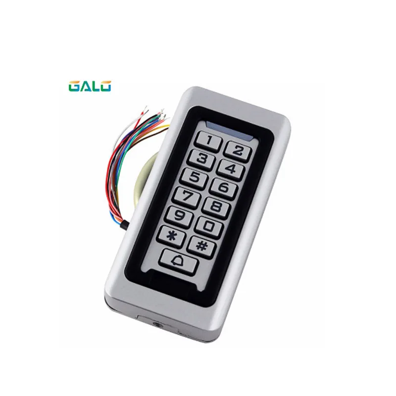 

Standalone Access Controller with 10pcs EM keychains RFID Access Control Keypad digital panel Card Reader For Door Lock System