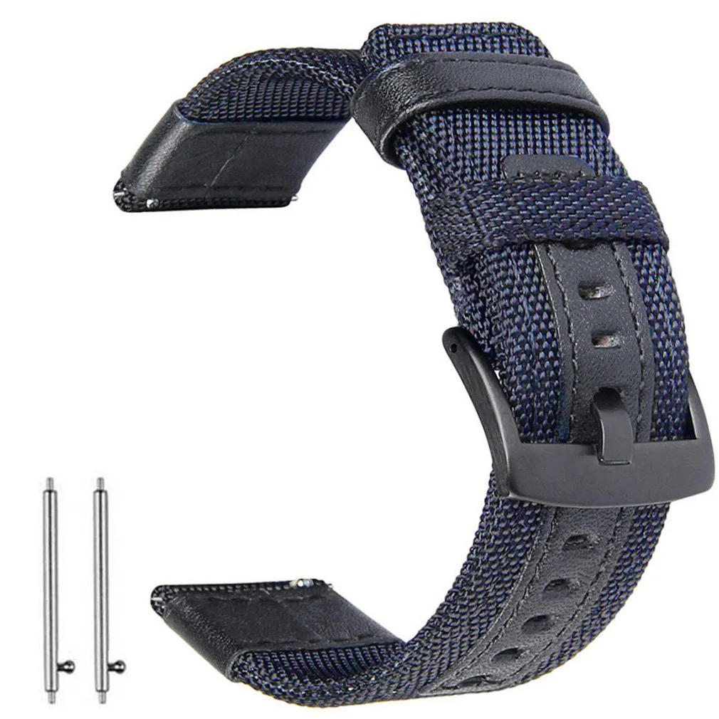 

Strap Watch Nylon Fabric Band For Samsung Gear S3 S2 Frontier / Classic Quick Release Spring Pins Replacement Straps 22 20mm