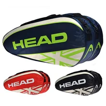 Высокое качество шесть ракетки Ёмкость Для женщин и Для мужчин головы Теннис ракетки сумка Рюкзак Нести/мешок руки Бадминтон один сумка для горячей