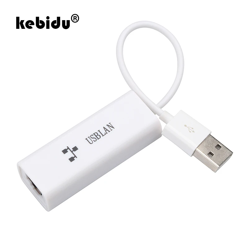 Горячая Распродажа сетевой адаптер kebidu USB 2 0 к RJ45 Lan для Asix 8152B Mac OS ПК ноутбука SmartTV