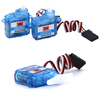 

10pcs GH-S43A 4.3g Micro Servo Steering Gear for RC Airplane Helicopter Car Model