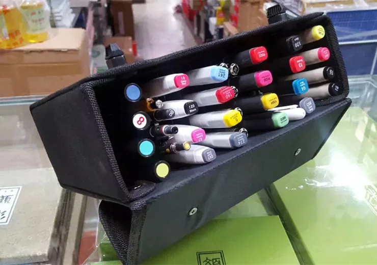 Складная сумка для маркеров/чехол для маркеров может держать маркеры