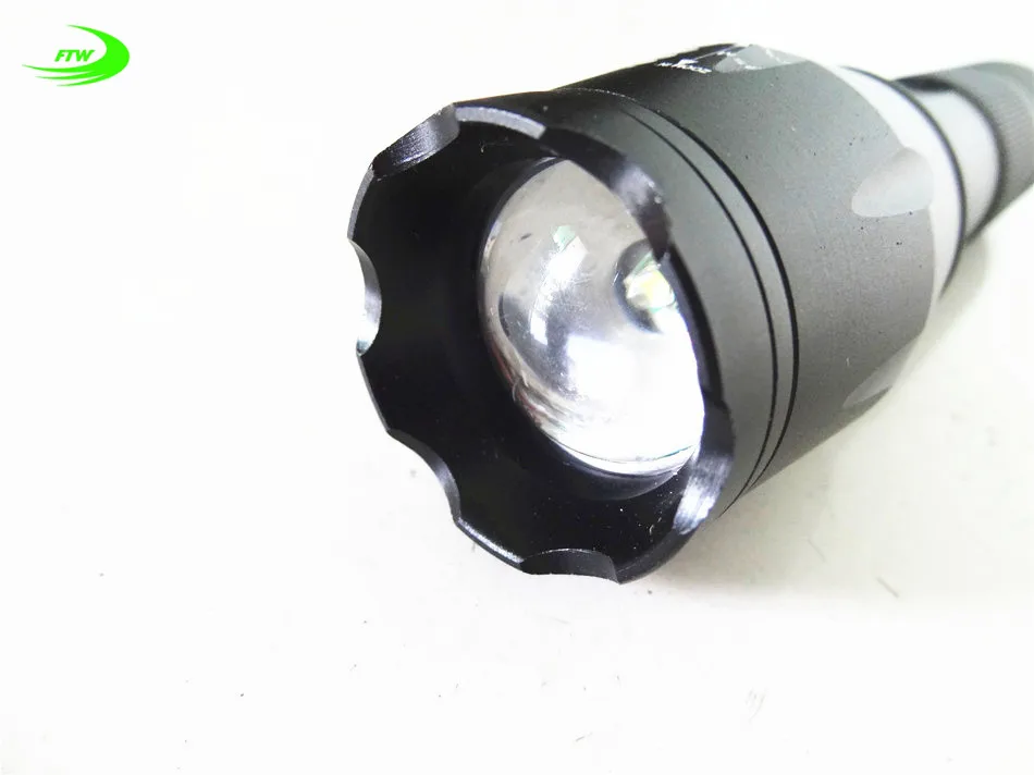 Cheap flashlight T6 led flash light 7W 2000 Lumens 3 Mode high power zoomable waterproof torch lamp flash light 14650 /AAA FL0811 5