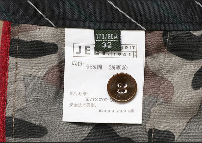 2019 Autumn JEEP Brand Casual Linen Pants Men's Casual Mid Elastic Waist Cotton Pants Fashion Trousers Full Length Straight (37)