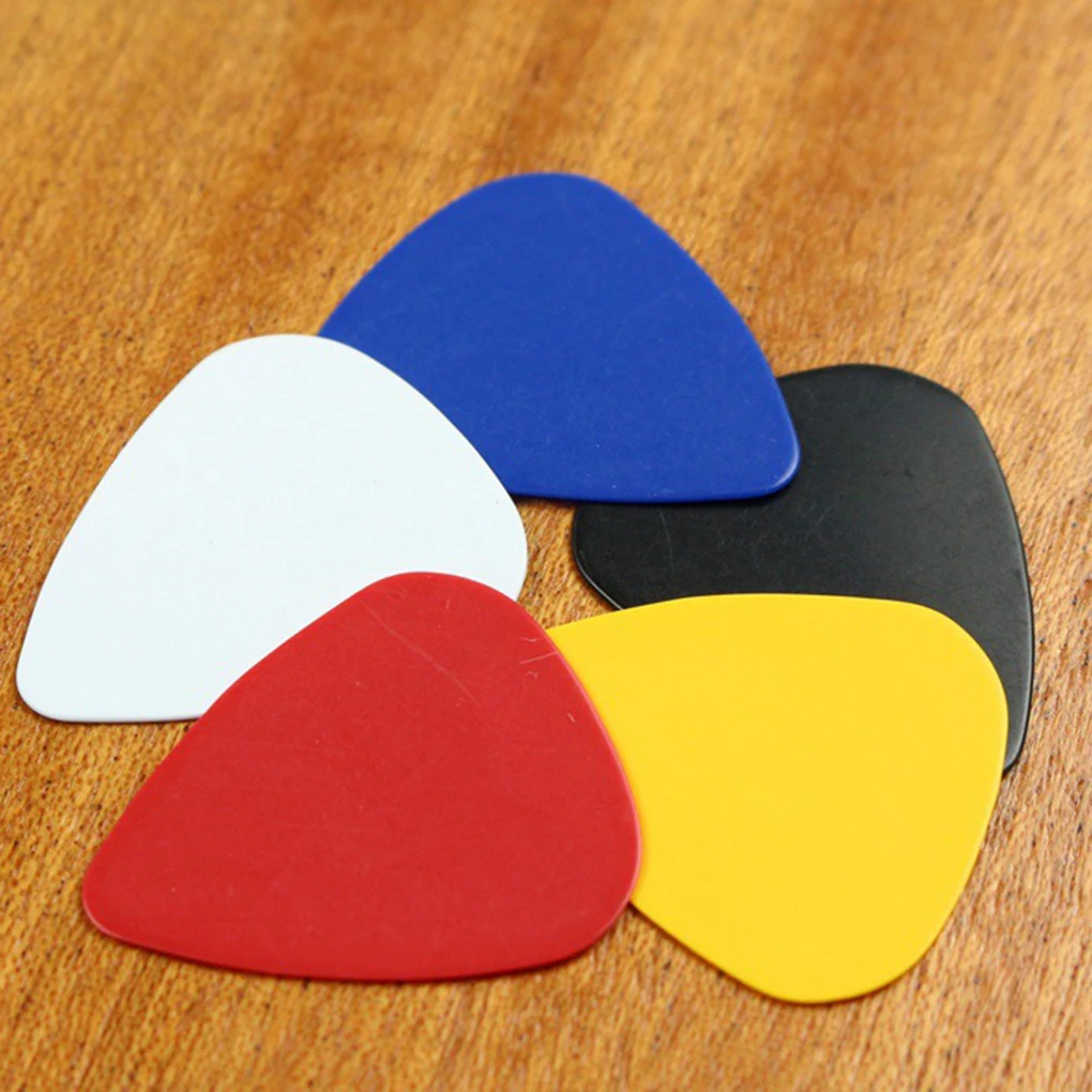 5 шт. 0,46 мм тонкая гитара выбирает цвет гитары выбирает форму сердца случайный цвет
