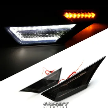 

Smoked Lens LED Side Marker Lights For 2016-up 2017 10th Gen For Honda Civic Sedan/Coupe/Hatchback