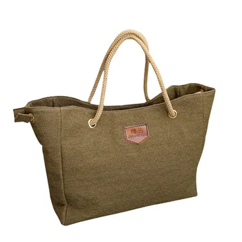 

Hot Selling Hot Sale New Female Package Korean Fashion Simple Casual Canvas Shoulder Bag Lady Diagonal Package -B5