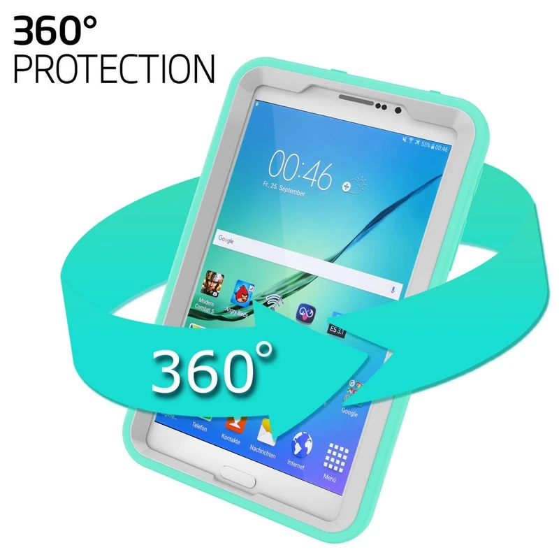 Для Samsung Galaxy Tab 3 lite 7 0 &quotSM T110 T111 T113 T116 Гибридный трехслойный сверхпрочный защитный