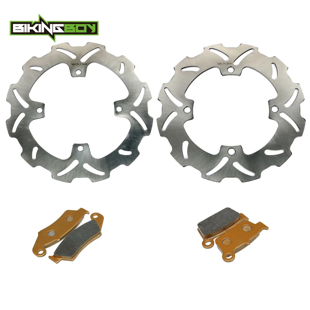BIKINGBOY для Suzuki РМЗ 250 07 18 RM Z 450 05 RMX 2005 2017 16 15 14 13 12 11 спереди и сзади тормозные диски