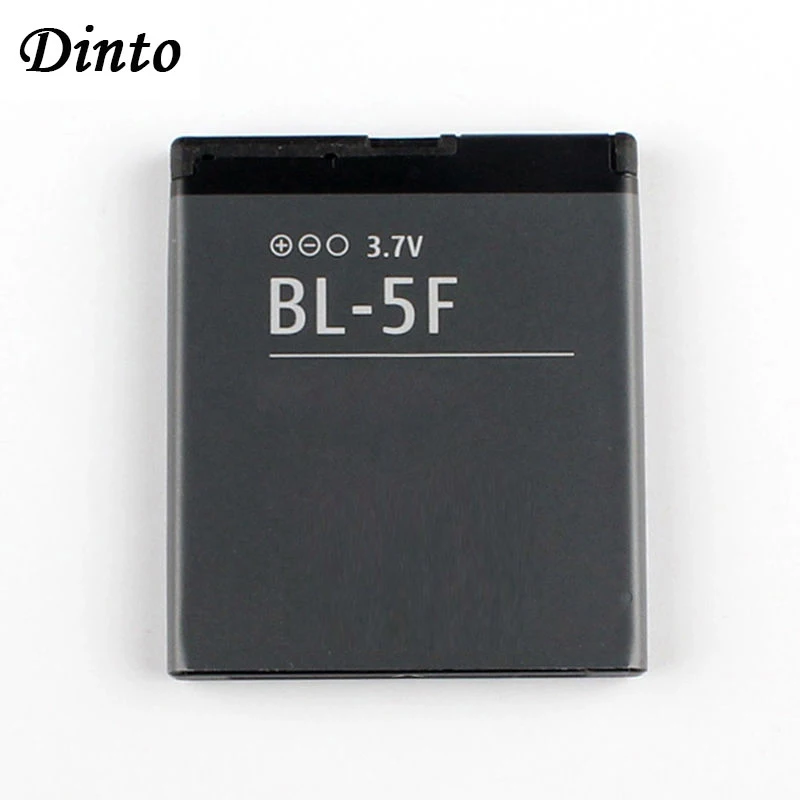 Аккумулятор Dinto 950 мАч для Nokia N72 N78 N95 N93i E65 6210 6260S 6290 N96 N98 6710N BL5F BL 5F|Аккумуляторы