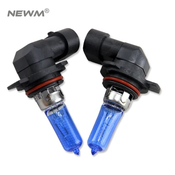 

9005 Halogen Bulb lamp Xenon Bright Blue Quartz Glass front HeadLight Fog Light DRL 6500K ultra white free shipping