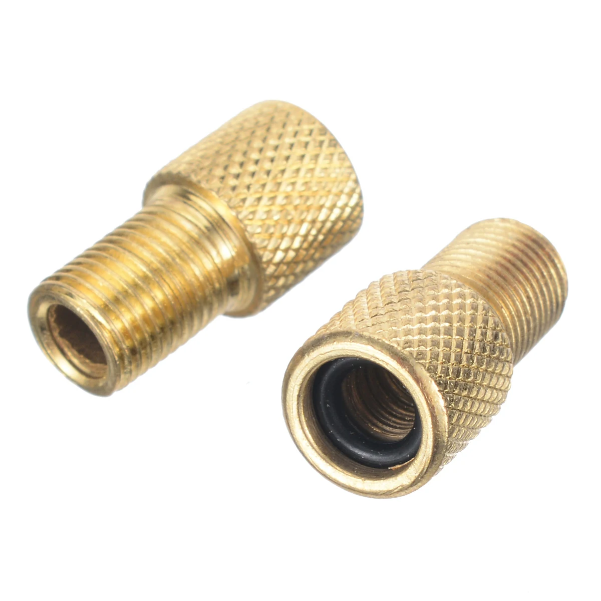 Bicycle Presta Adaptor Valve 14mm Alloy 3 Colors Bicycle Bike