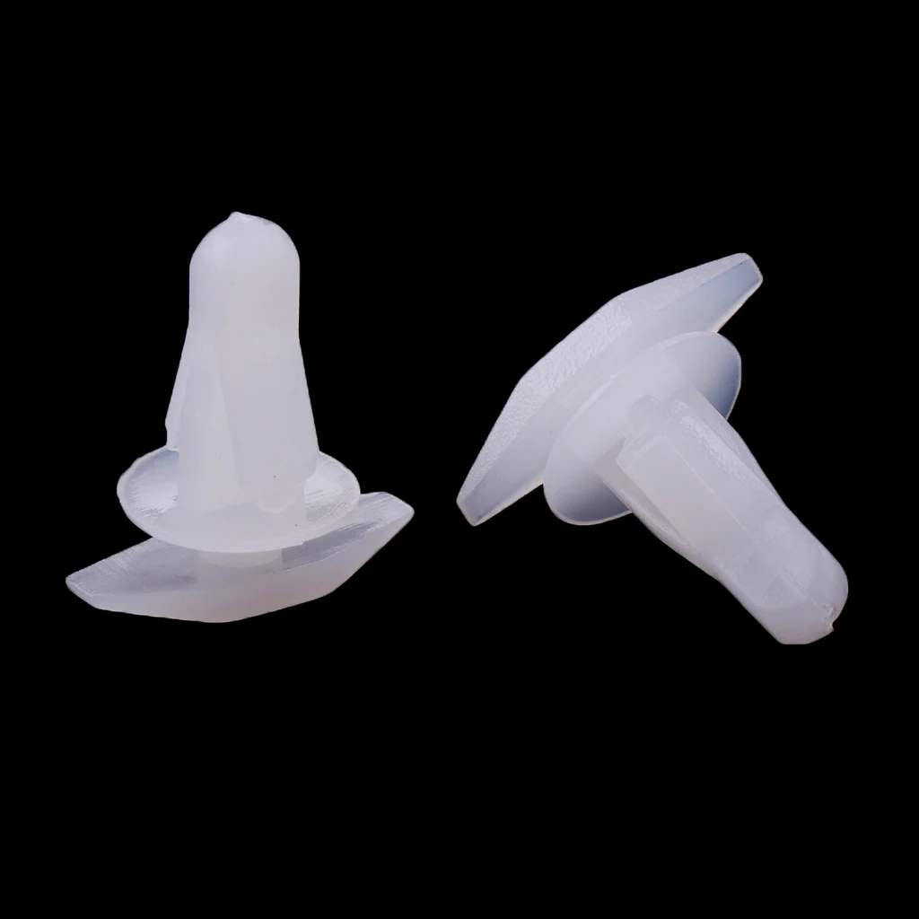 100 Pieces Car Door Sealing Strip 7.8mm Push Plastic Rivets Retainer Clips Light Weight Excellent Insulation