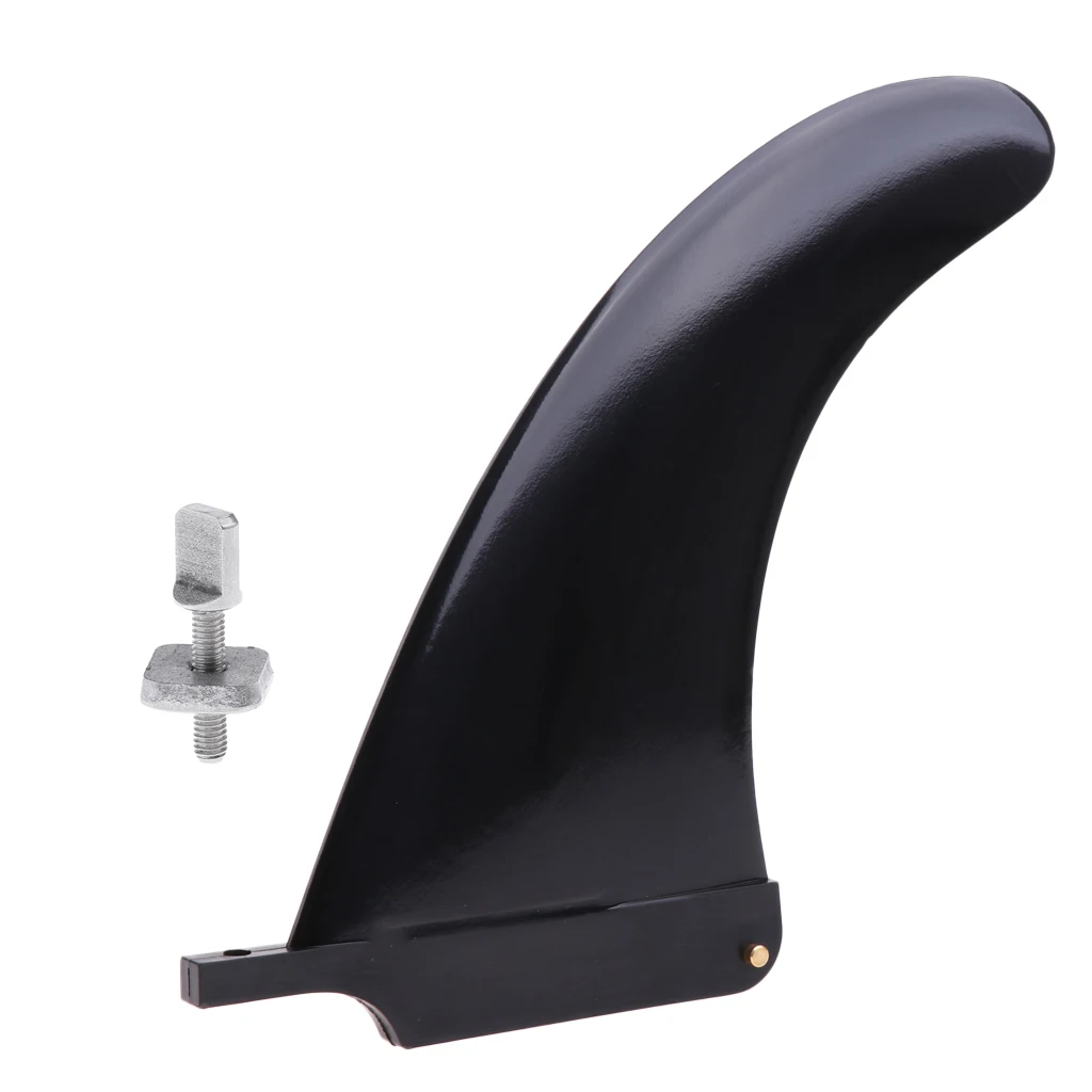 

Universa Center Fin Safety Flex Soft replacement for Longboard SUP Stand up Paddleboard Surf Skeg with 'No-Tool' Fin Screws