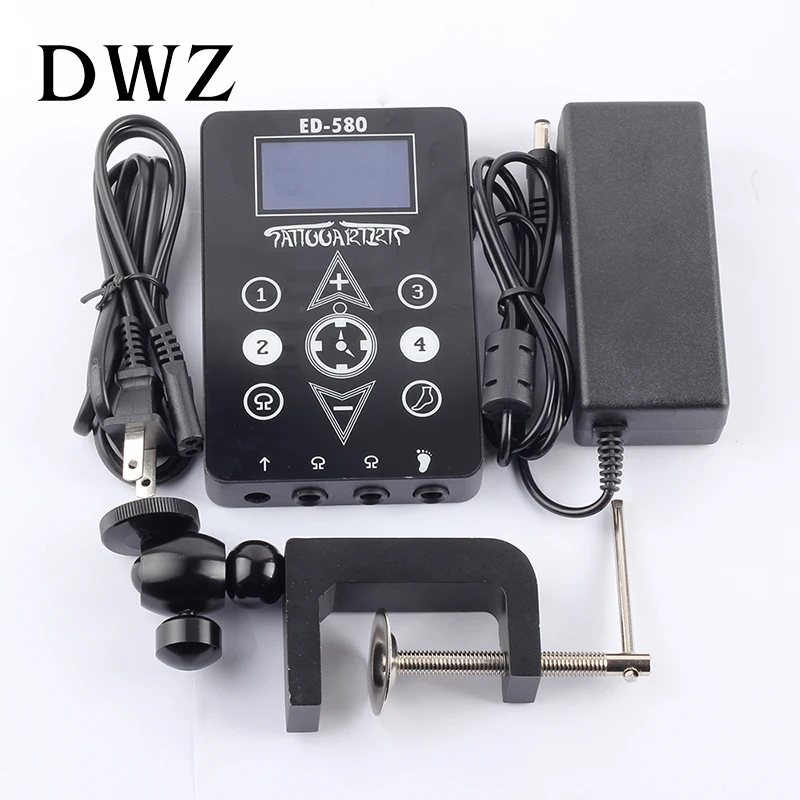 

2018New Professional Mini Critical LCD Touch Pad Tattoo Power Supply Tattoo Machine Gun Free shipping