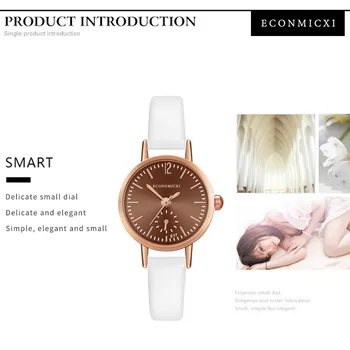 

Fashion Women Watches Women Casual Simple Alloy Leather Band Strap Analog Quartz Wrist Watch relogio feminin #20
